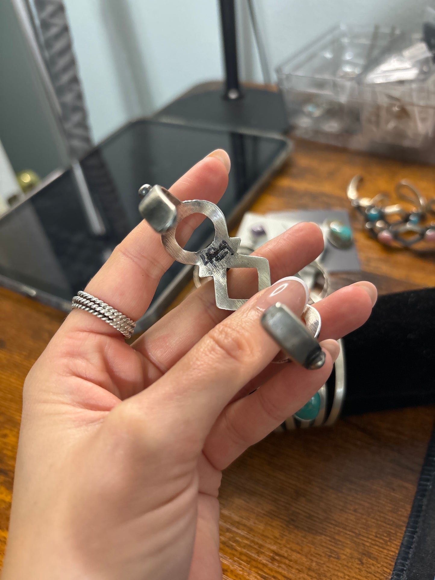 The Barlett Sonoran Double Stone Cuff