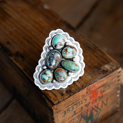The Seis | Royston Turquoise Ring - Size 10