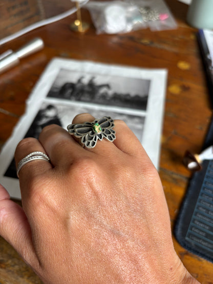 The Val Butterfly Ring in Sonoran Adjustable - FLAWED