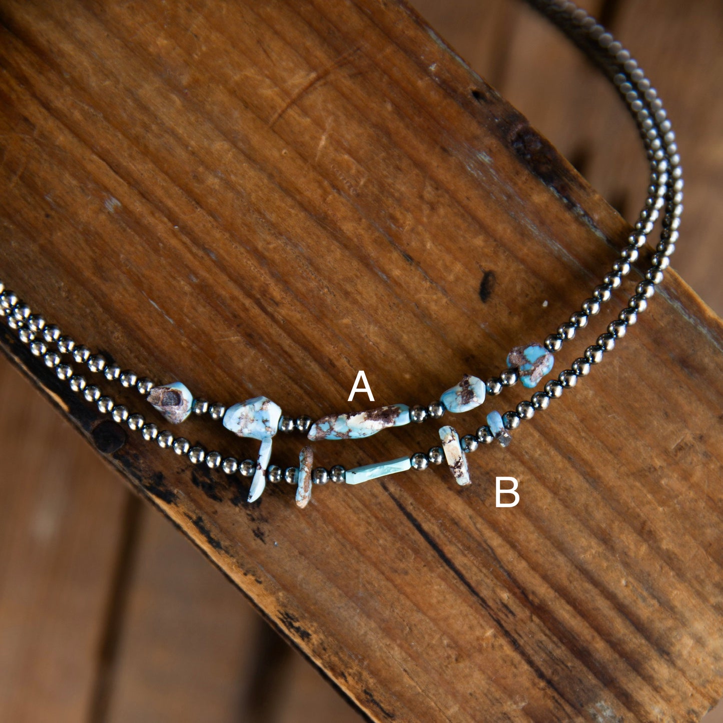 The Oakland | Golden Hills & Sterling Pearl Necklace