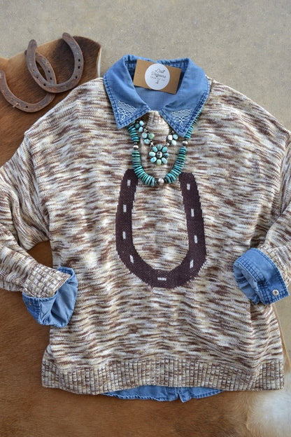 The Thompson Horseshoe Sweater SMALL